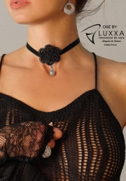 Necklace OSE by Luxxa PLUM GUILT COLLAR