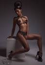 Luxxa HIGH WAIST NAKED THONG 1